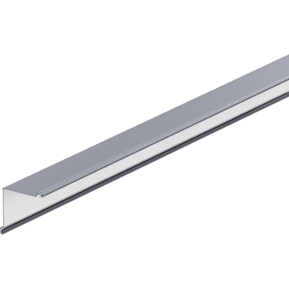Планка угла наружного 50x50x2000 мм 0.4 мм RAL 7024 темно-серый ВЕГА STLM-2060903