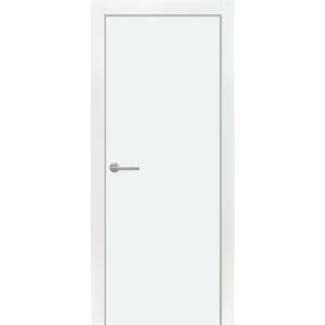 ПРИНЦИП Межкомнатная дверь белая 90×200 см с финиш-покрытием 87923214