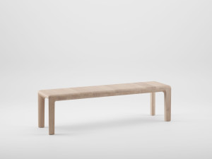 Скамейка из массива дерева