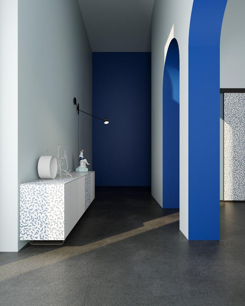 De Rosso Гардеробная со сверхлегкими раздвижными дверцами на заказ Aliante system sun-id-1402329 - Вид №27