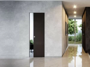 Ermetika Рама стойки в комплекте для раздвижной двери заподлицо со стеной