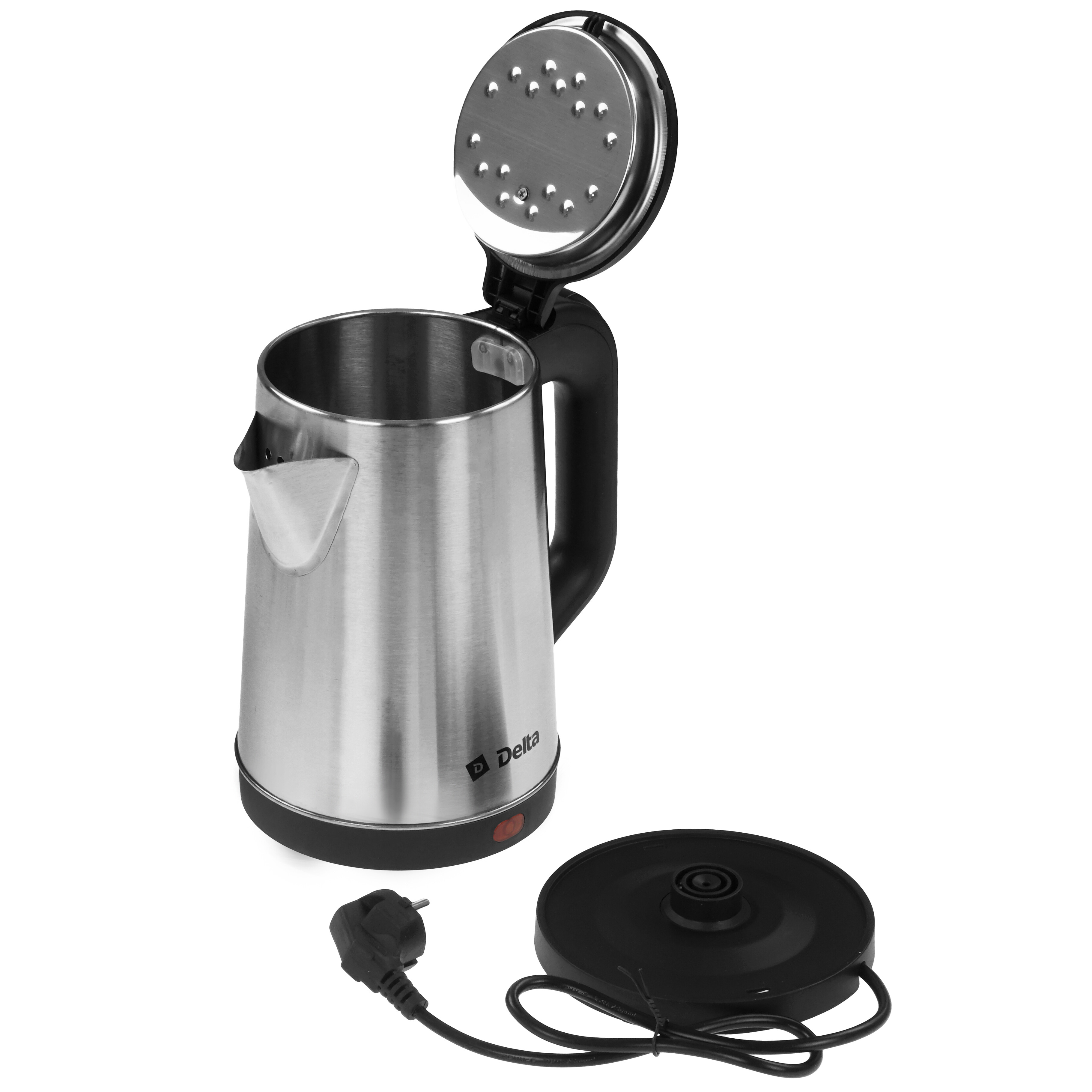 9235552 Электрочайник DELTA DL-1118 черный STDN-0113866 - Вид №4