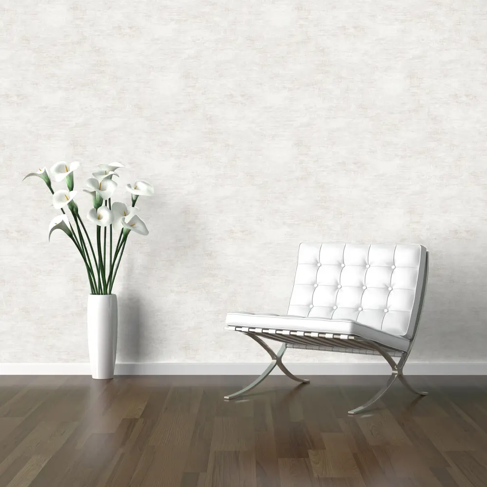 Обои флизелиновые Fleur белый фон 1.06x10 м 37100 SOLO STLM-2031808 - Вид №2