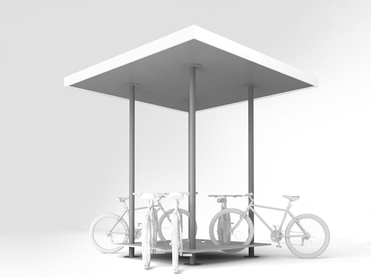 Велосипедный навес Viscio Urban Design EUCLIDE ARCH-00114030 - Вид №6