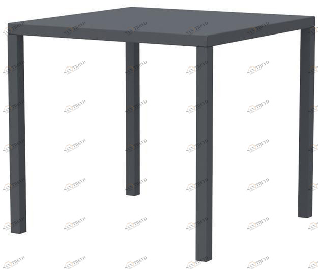 Vermobil Квадратный садовый стол из алюминия Quatris Qta7070 - qta8080