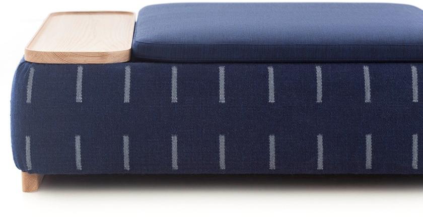 GAN Прямоугольный пуф из ткани Lan sun-id-1398972 - Вид №3