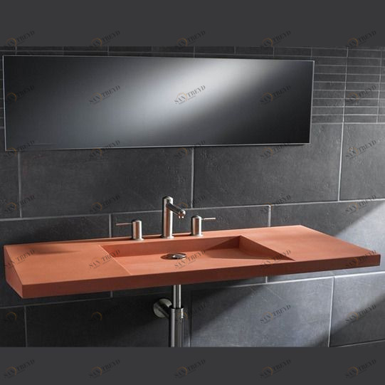 46091 Подвесная раковина настенная овальная Bagno Sasso  белая 