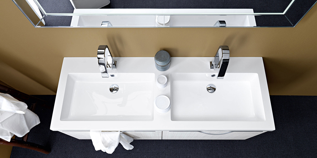 Комплект мебели для ванной Sky 104 Arbi Sky Seghettato Collection SKY104 - Вид №1