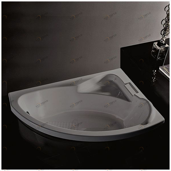 Ванна Gruppo tressee Syria V6550-DX-SE серая угловая встроенная правая Gruppo Treesse VINV6550DXSE