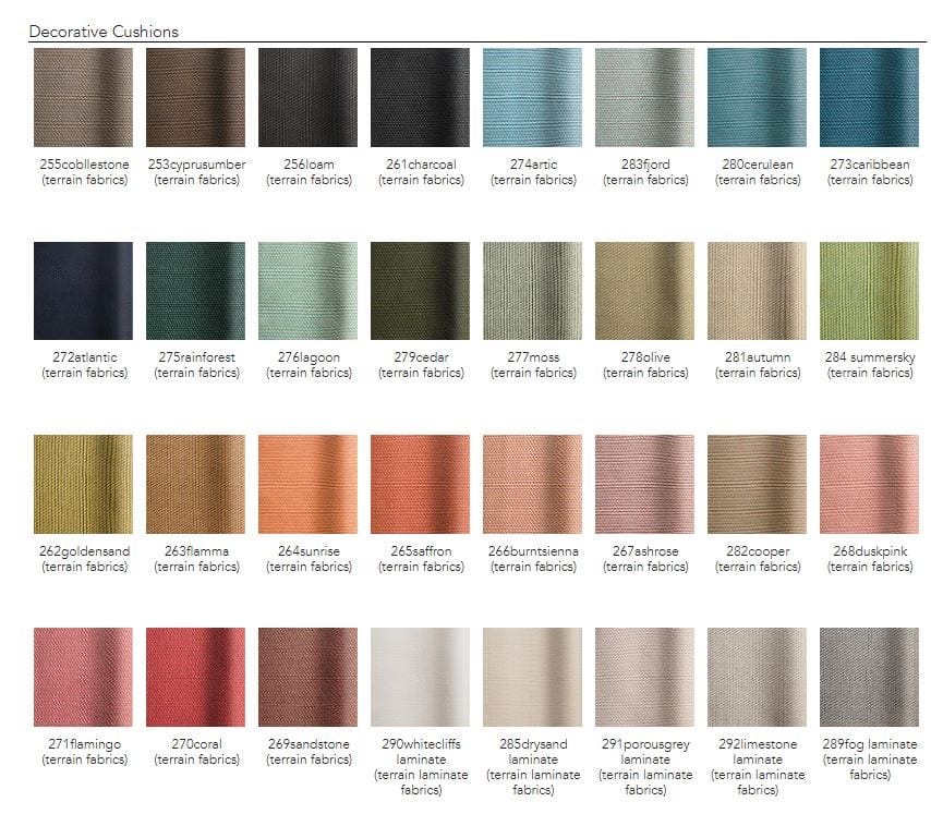 3-местный тканевый мягкий садовый диван Kettal Bitta Lounge ARCH-00063982 - Вид №9