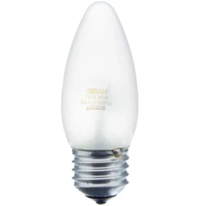 Лампа накаливания Osram свеча E27 40 Вт свет тёплый белый 12211235 STLM-2167854
