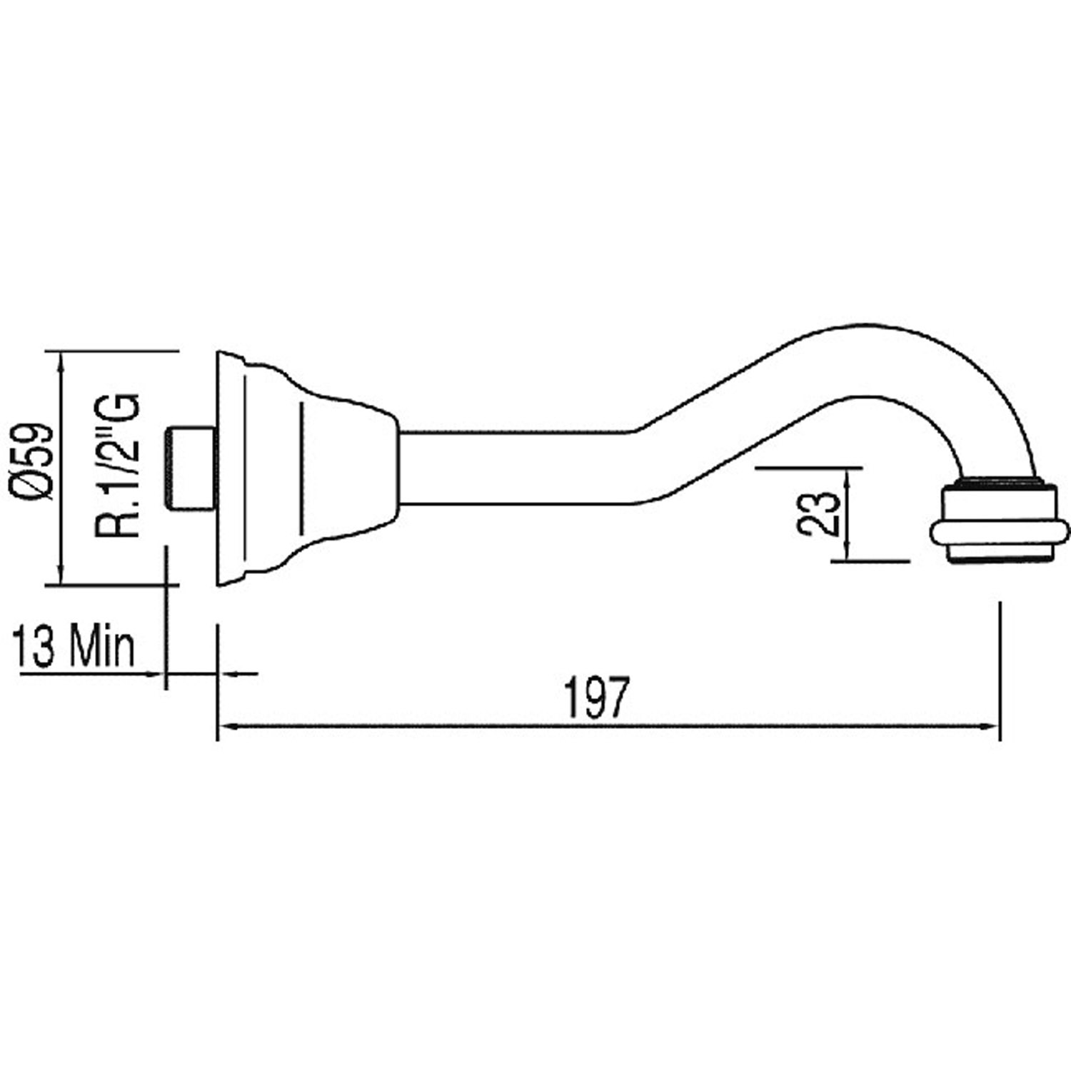 Носик РЕТРО-124173 TRES RICAMBI - Вид №1