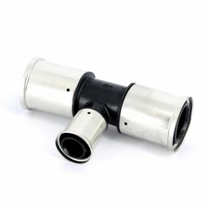 Тройник пресс PVDF HENCO 50х32х50