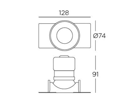 Алюминиевый круглый светодиодный светильник LedsC4 Play ARCH-00131435 - Вид №1