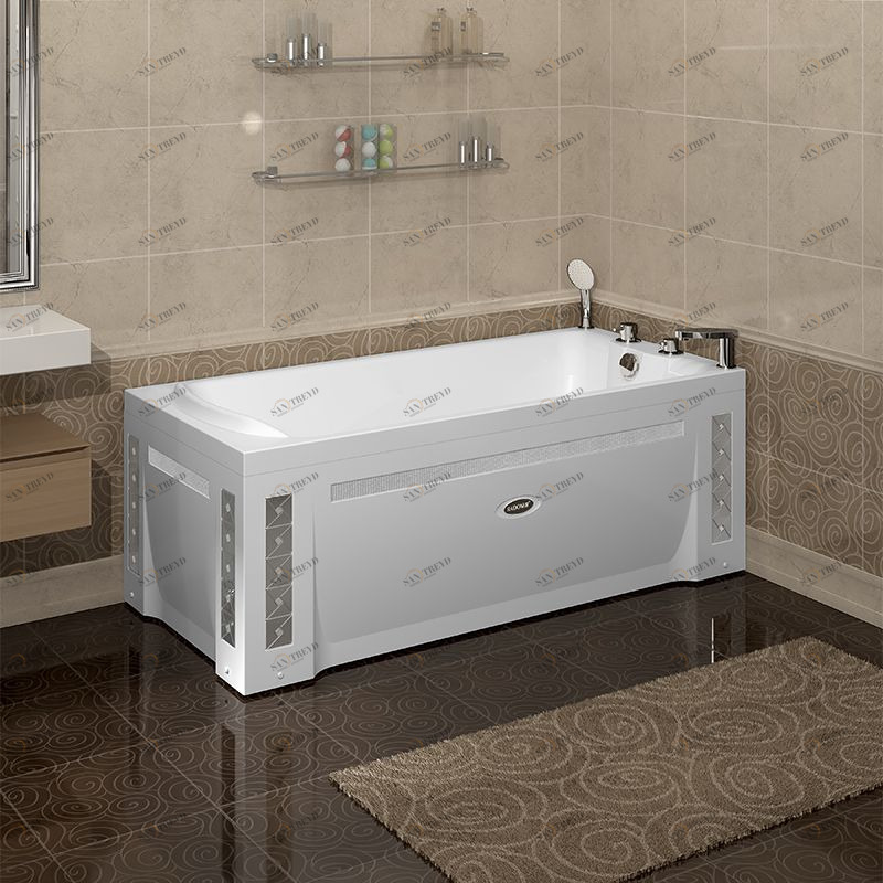 Ванна акриловая "ЛАРЕДО 168х78", рама-подставка Radomir 1-01-0-0-1-027