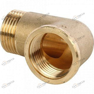 Угольник ВН 1" латунь STOUT SFT0011000001