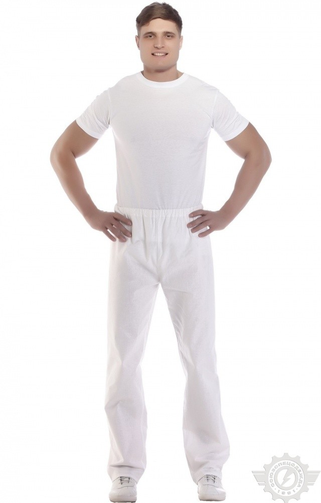 65979 Брюки поварские  Одежда для поваров  размер 60-62/182-188 Спецодежда  - Вид №2