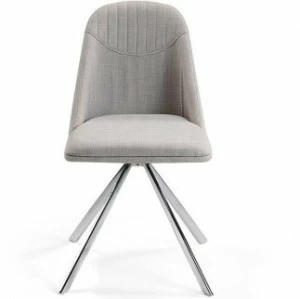 Поворотный стул Espacio Malva белый от Angel Cerda ANGEL CERDA  148247 Серый