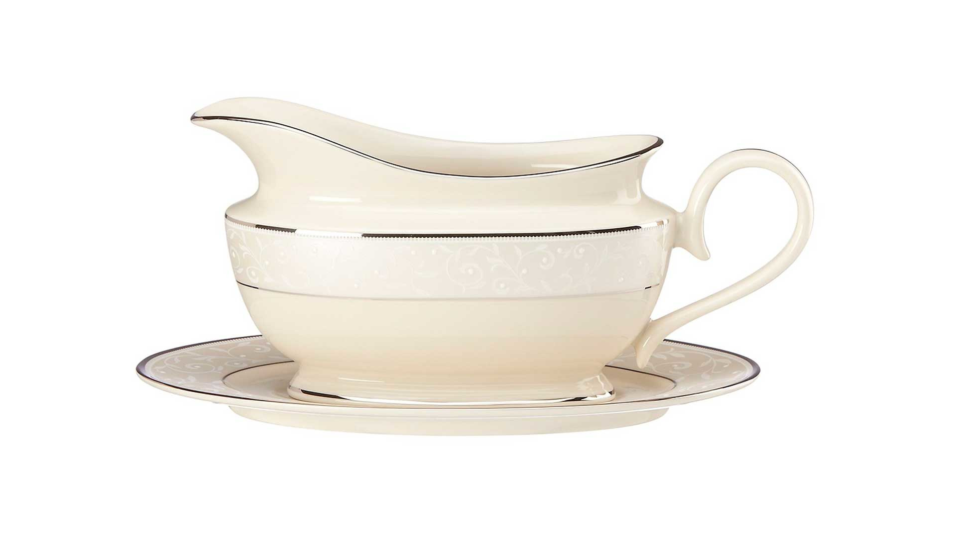 10667308 Lenox Сервиз столовый  Lenox "Чистый жемчуг" на 6 персон 24 предмета Фарфор костяной  - Вид №2