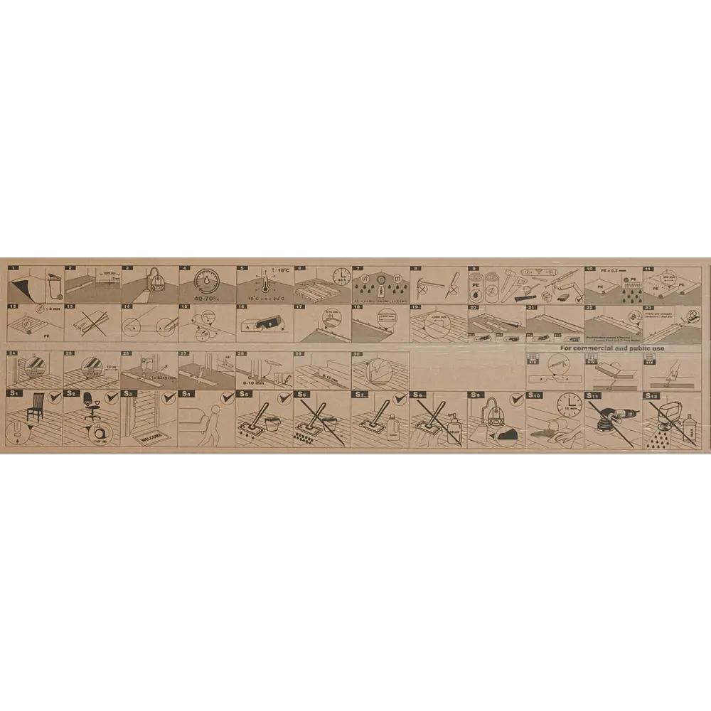 Ламинат «Дуб Ингвар» 33 класс толщина 8 мм с фаской 2.153 м² ARTFLOOR STLM-2109045 - Вид №6