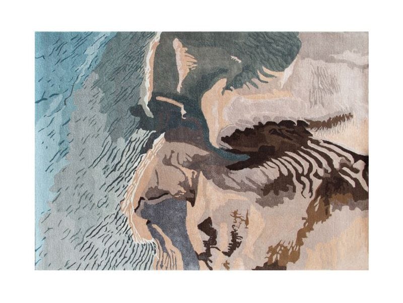 Прямоугольный ковер из шерсти и Tencel® ROCHE BOBOIS MORONDAVA ARCH-00015677