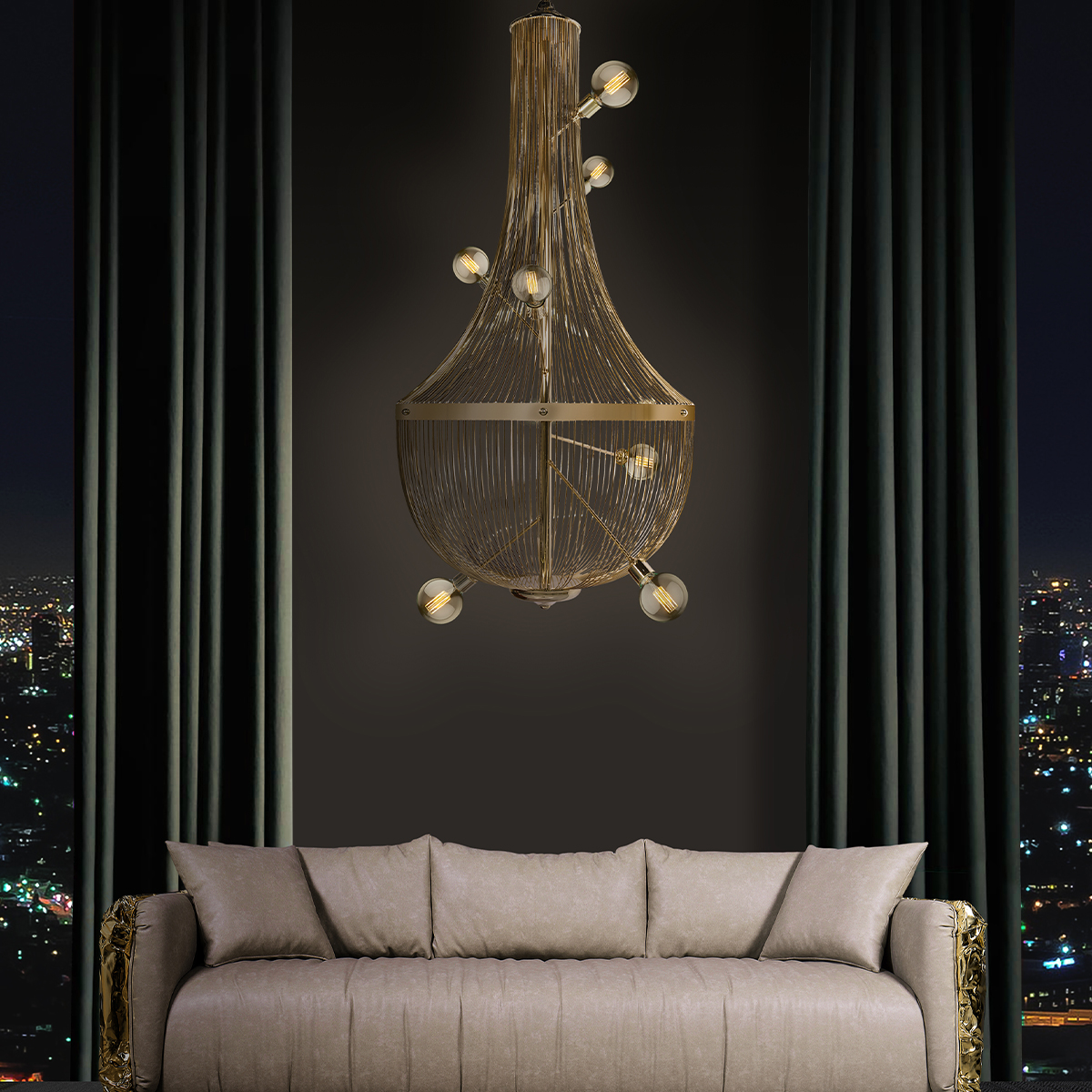 Люстры L’Chandelier Covethouse BOCA DO LOBO  - Вид №1