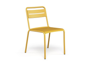 Стальной штабелируемый садовый стул