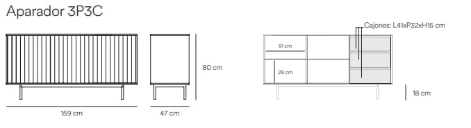 Шкаф из МДФ с распашными дверями TEULAT Sierra ARCH-00041812 - Вид №36