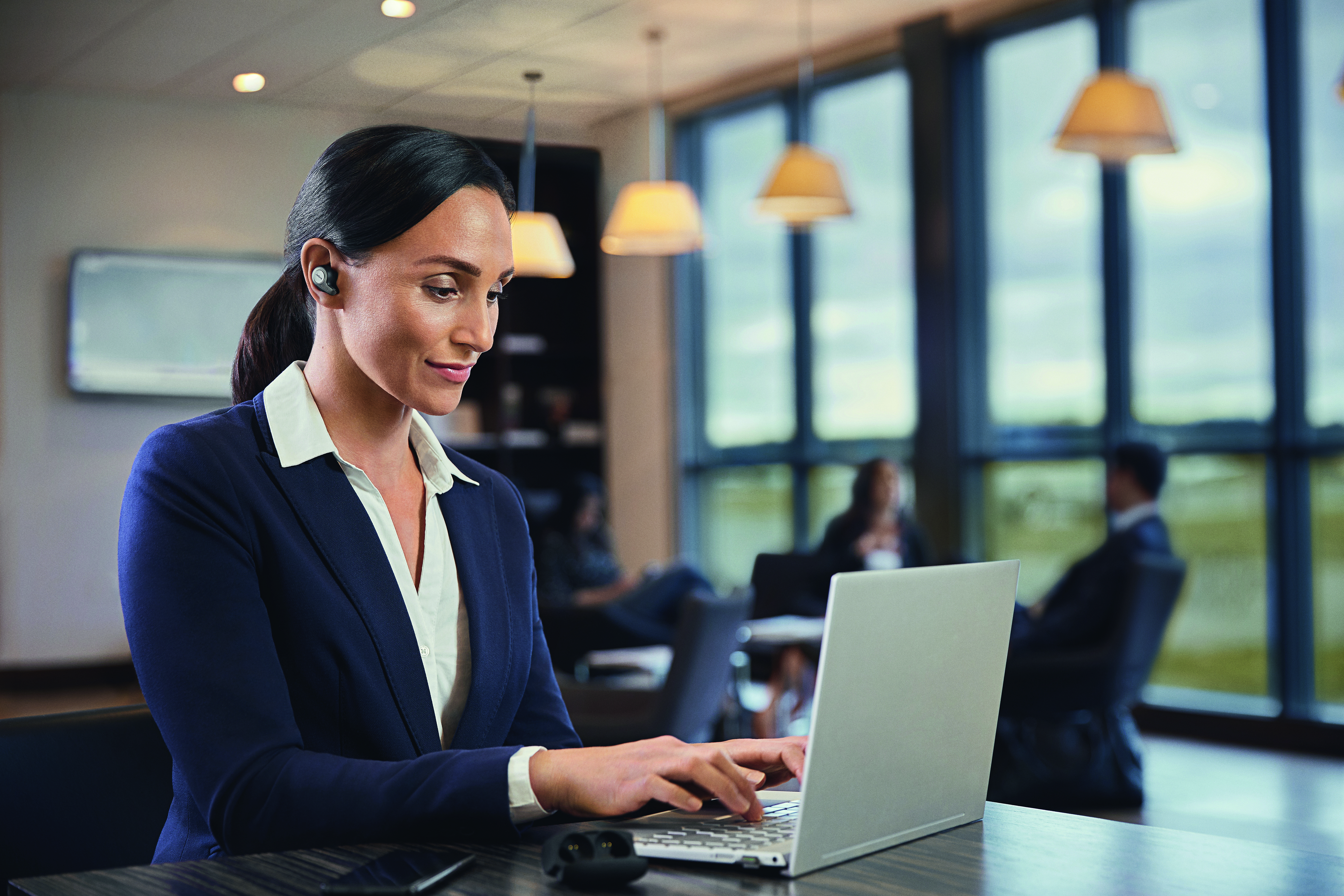 6598-832-209 evolve 65t, titanium black, uc Jabra Santreyd  - Вид №8