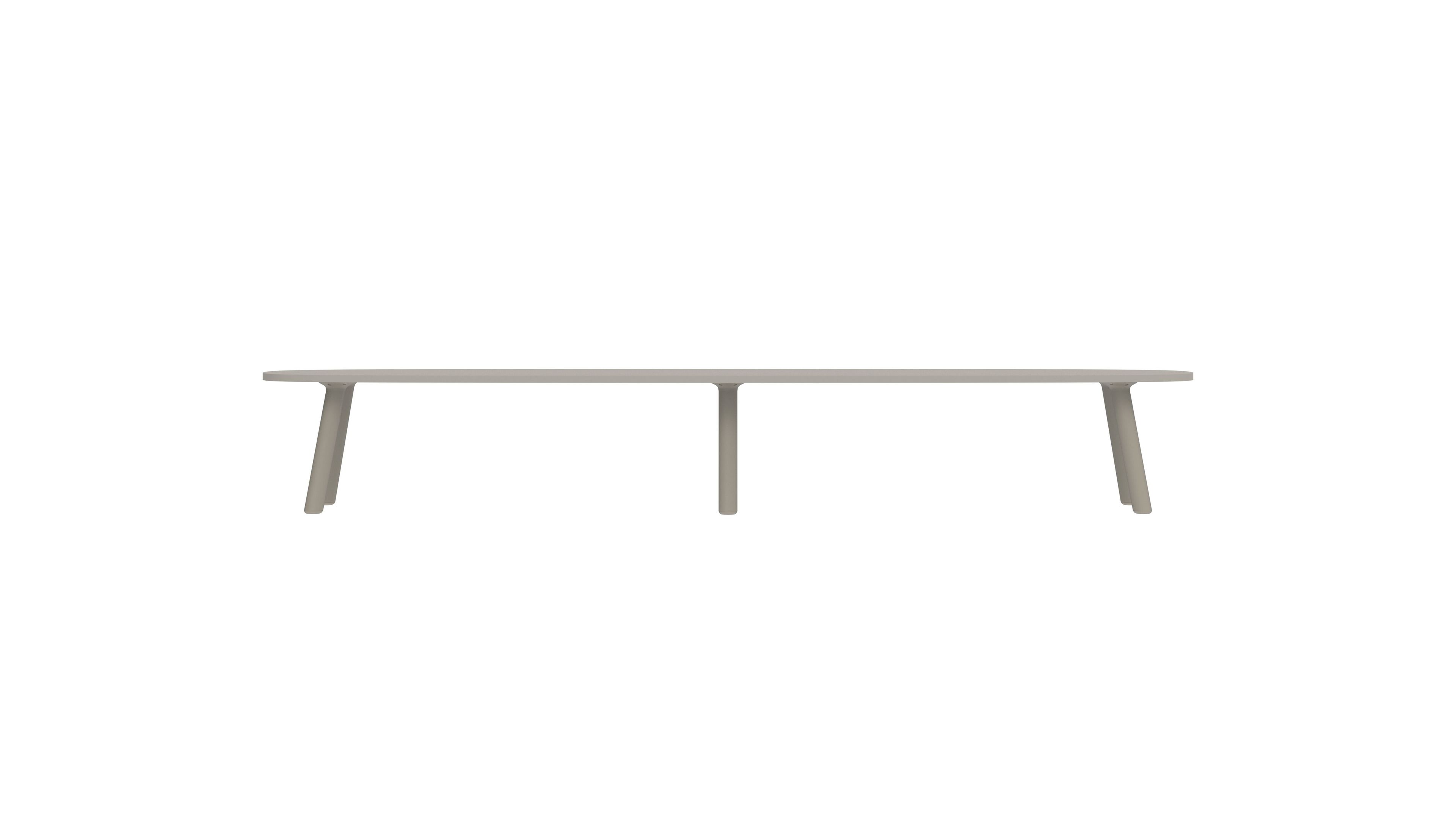 Овальный стол из композитного материала и алюминия FUNCTIONALS MONOLITE ARCH-00027681 - Вид №12