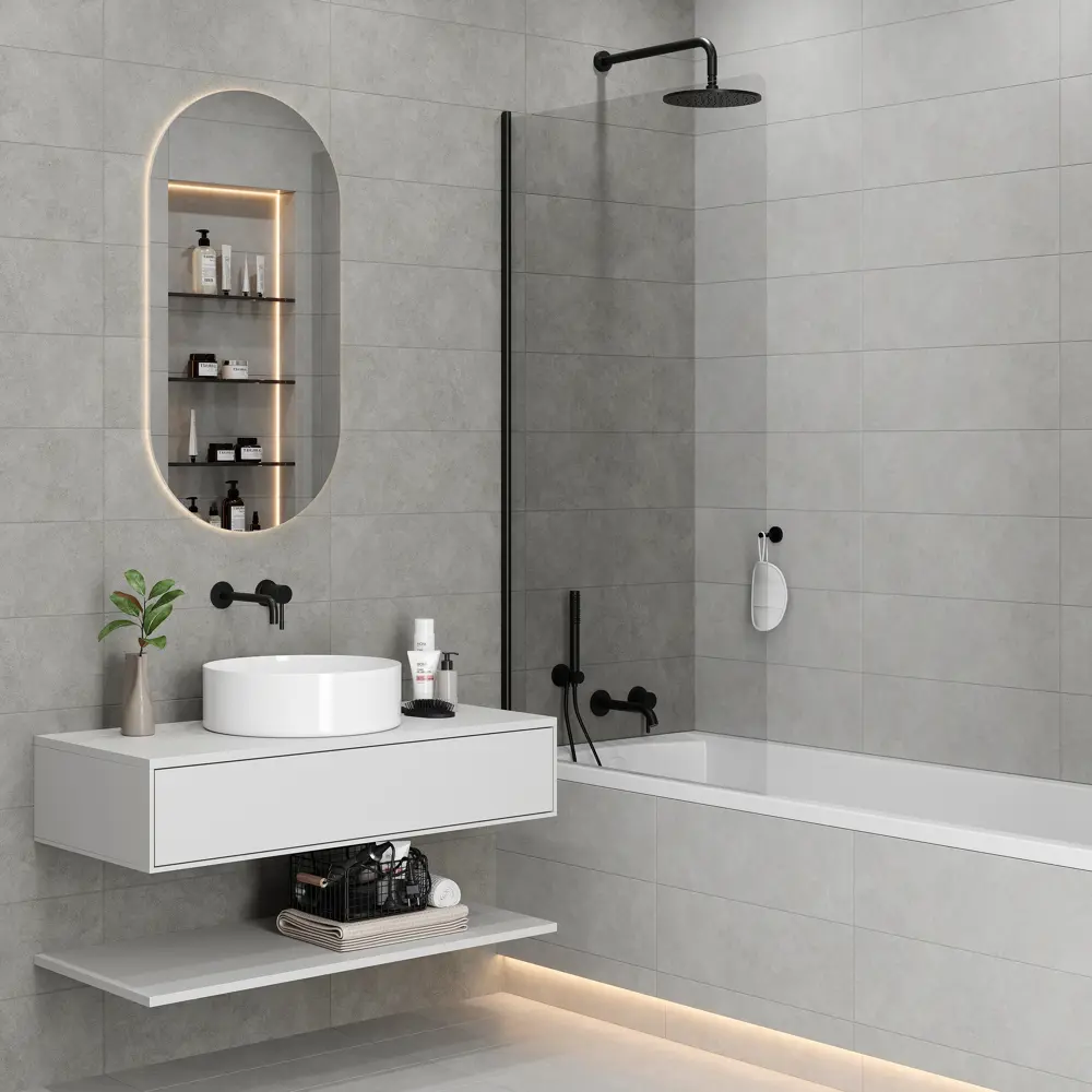 Глазурованный керамогранит LB Ceramics Холодное солнце 19.9x60.3 см 0.96 м² матовый цвет серый STLM-2102811