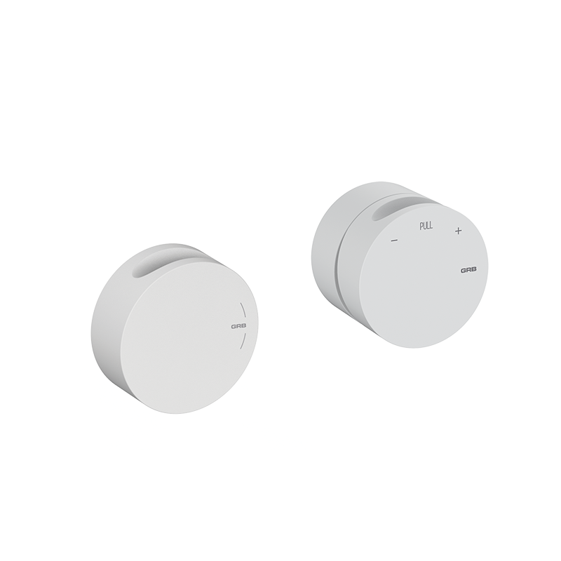 90102101 PREMIUM Белый смеситель 2/3 пути горизонтальный интерьер Белый GRB MIXERS 