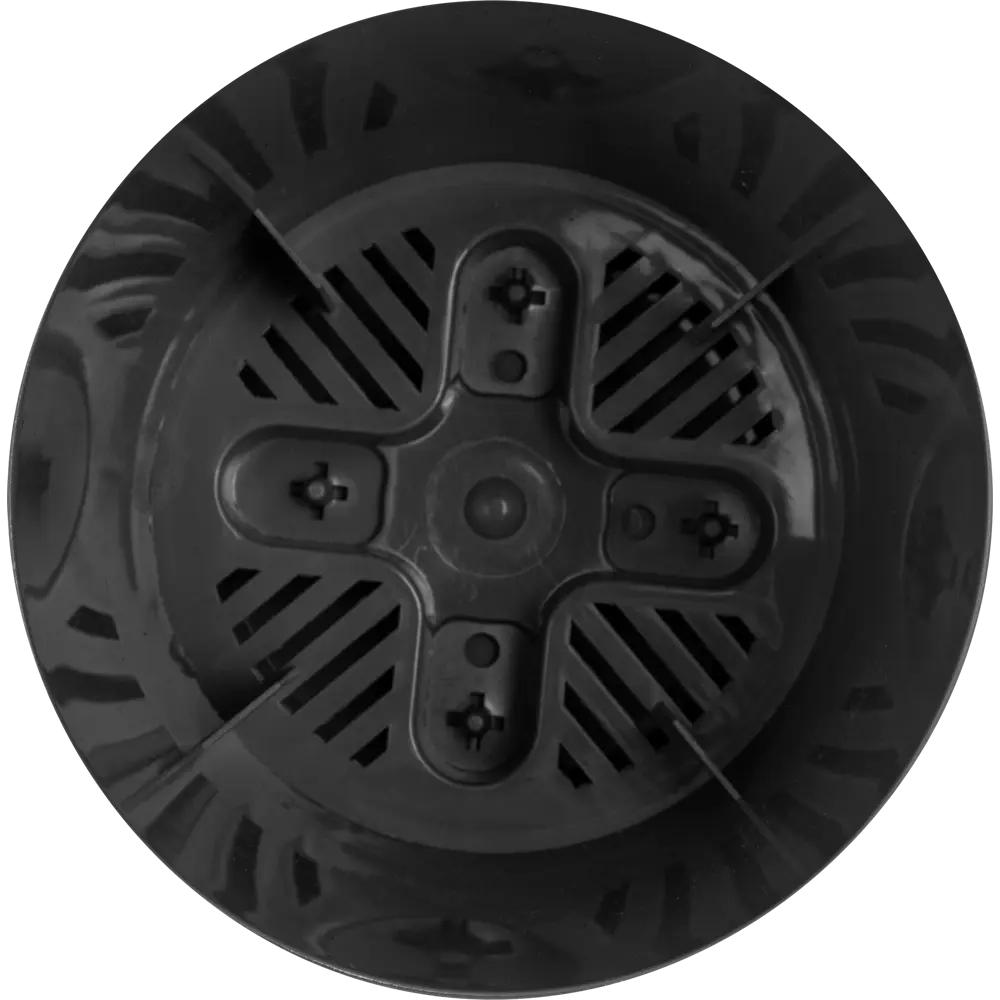 Горшок для цветов Stone Flower ø12 h11 см v0.75 л пластик черный Santreyd STLM-2047083 - Вид №1