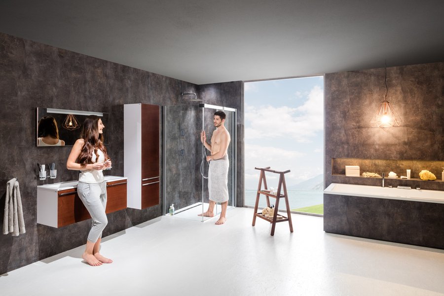 Тумба под умывальник SD 1000 Clear белая/белая Ravak X000000759 - Вид №13