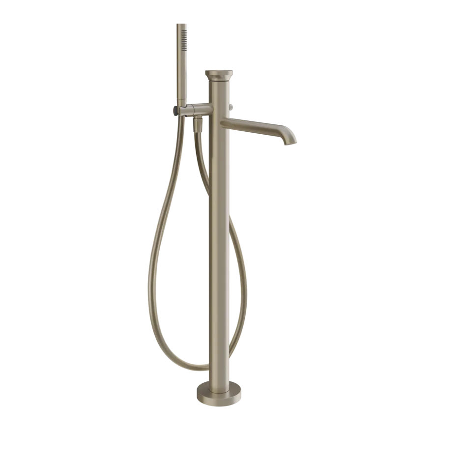 Смеситель для ванны 66028 149 Gessi Origini МАТОВЫЙ НИКЕЛЬ FINOX 66028149