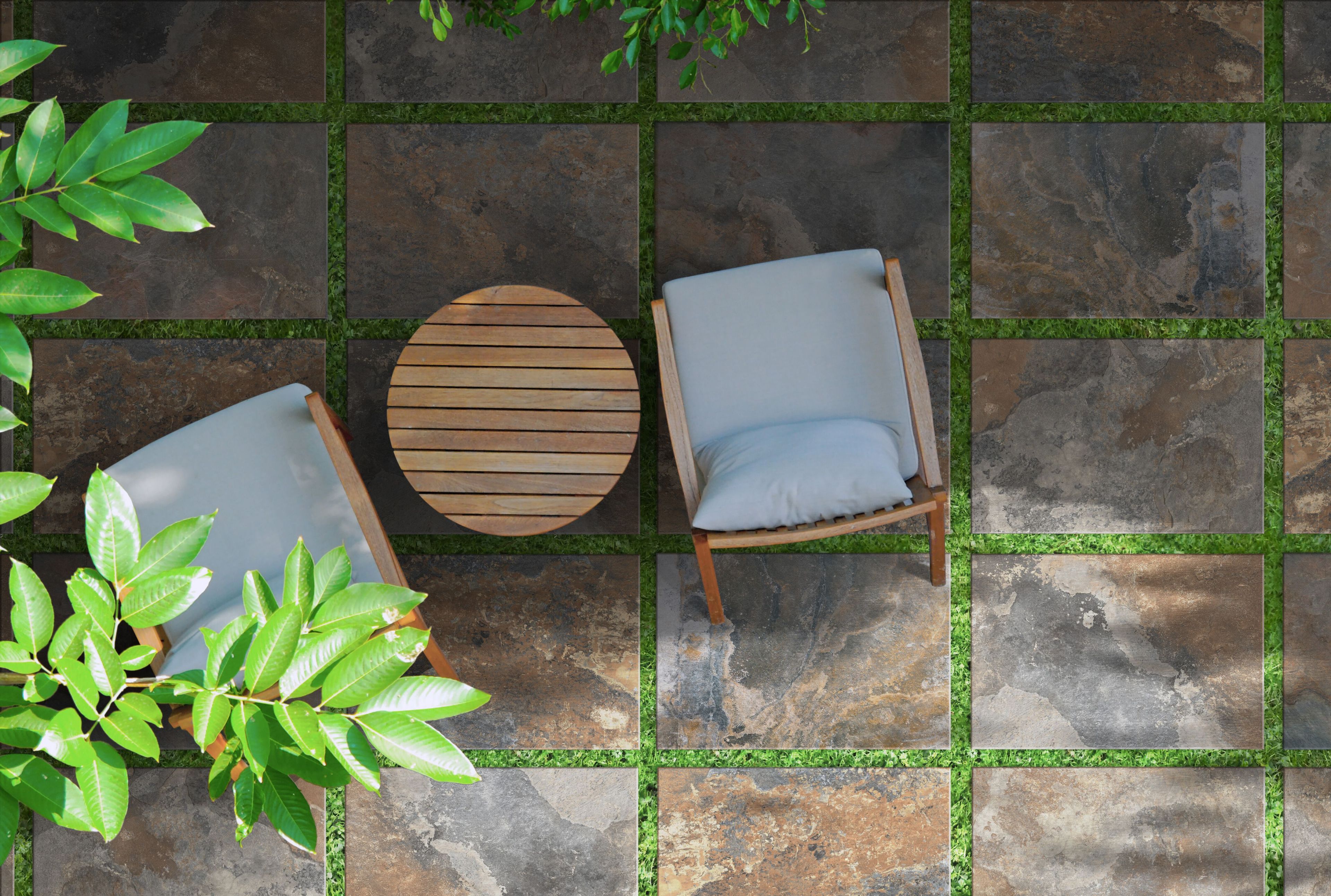 Напольная плитка из керамогранита с эффектом камня KERADOM NATIVA 2.0 ARCH-00053000 - Вид №11