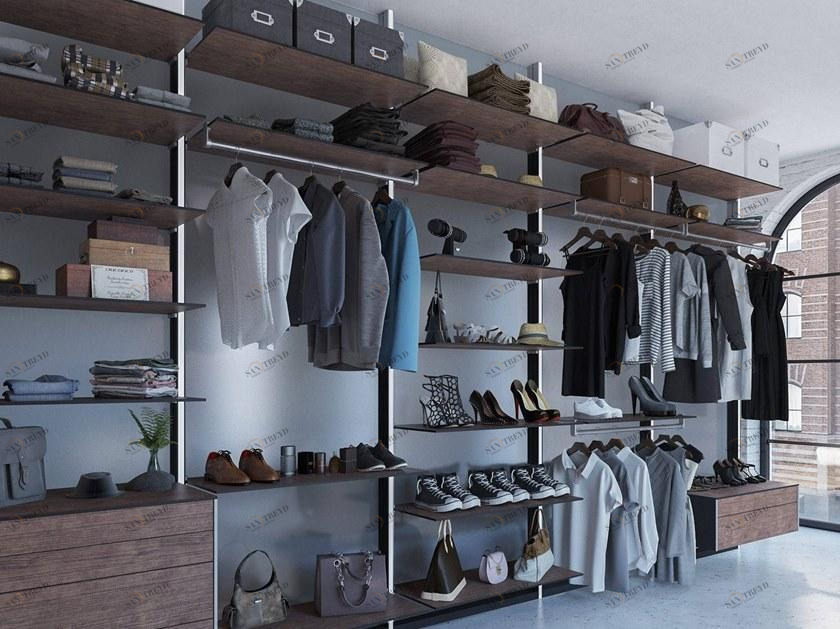 Portapivot Гардеробная из алюминия и дерева sun-id-1505404