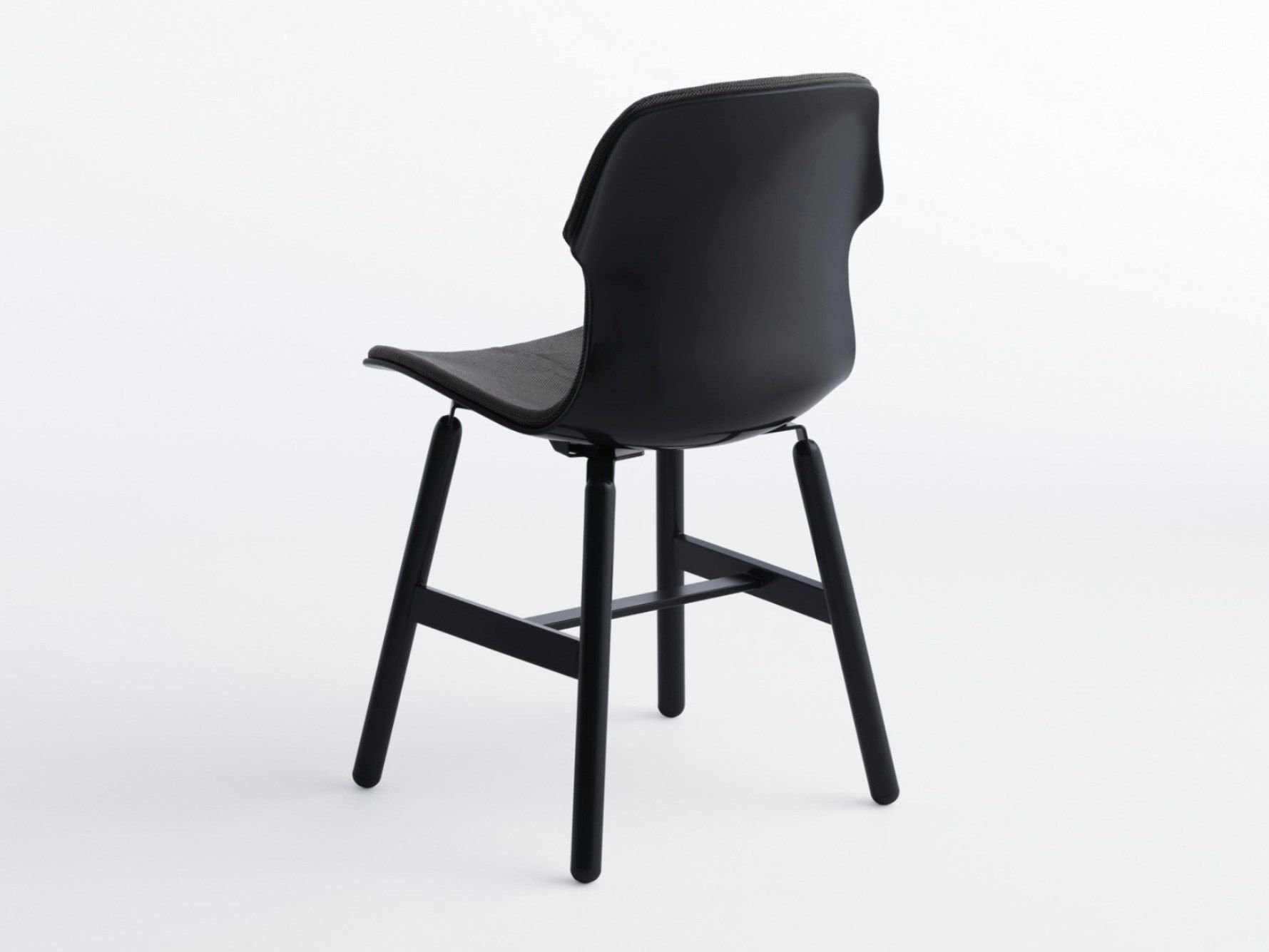 Мягкий стул спереди из ткани или кожи с металлическими ножками Casamania & Horm стерео ARCH-00079066 - Вид №3