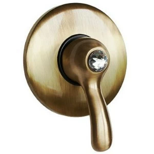 Смеситель MIGLIORE Lem Swarovski ML.LEM-1930.BR для душа - бронза