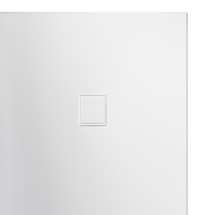 ED-ST04 Edone поддон для душа Ena ENA со стальным сливом квадратного сечения в стандартной комплектации, опционально квадратный слив того же цвета 