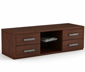 Тумба под телевизор с ящиками коричневая "Классика" DREAMLINE  173409 Коричневый