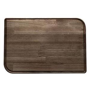Доска разделочная Legnoart, дерево, 370х280х22 мм, темно-коричневая