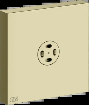 Корпус реактивного двигателя 32979 710 Gessi Inverso ЛАТУНЬ PVD