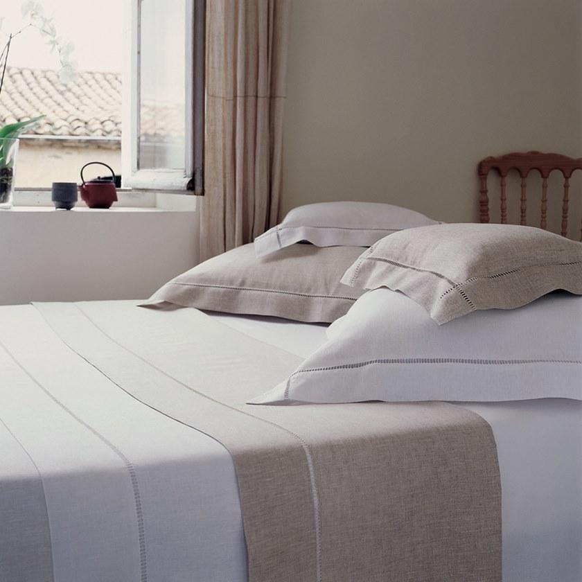 Alexandre Turpault Однотонные льняные простыни Keops sun-id-1481595 - Вид №1