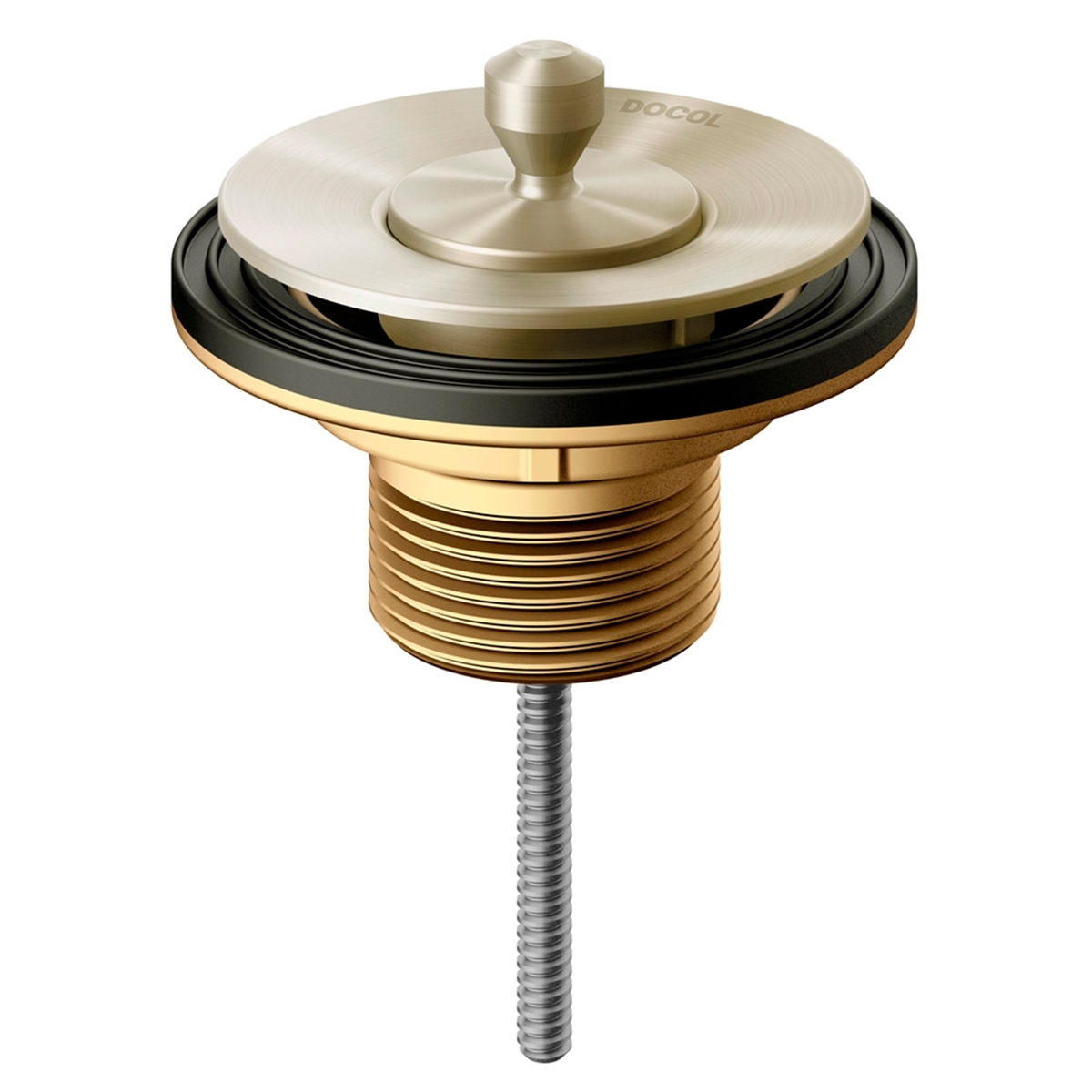 00486344 универсальный арт с колпачком из матового графитового металла Docol VÁLVULA DE SAÍDA D'ÁGUA 