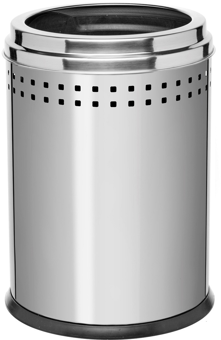91006845 Ведро для мусора Lupus 12L Chrome STLM-0436980 NAVAKO