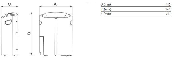 Vortice Переносной осушитель воздуха Deumido 26011 - Вид №1
