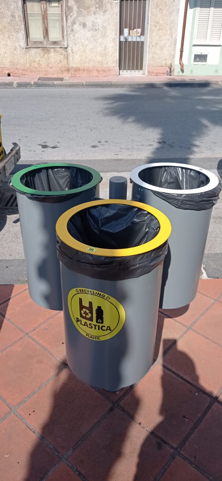 Наружная стальная стойка для мусора Studio Città BASIC ISOLA ARCH-00008711 - Вид №1