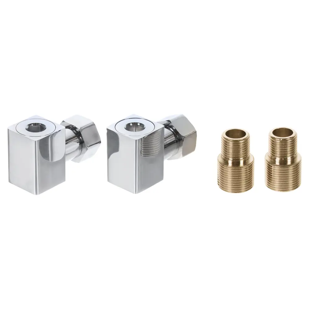 Вентиль угловой квадратный 3/4"х 1/2" ВР-НР латунь Santreyd STLM-2104556 - Вид №1