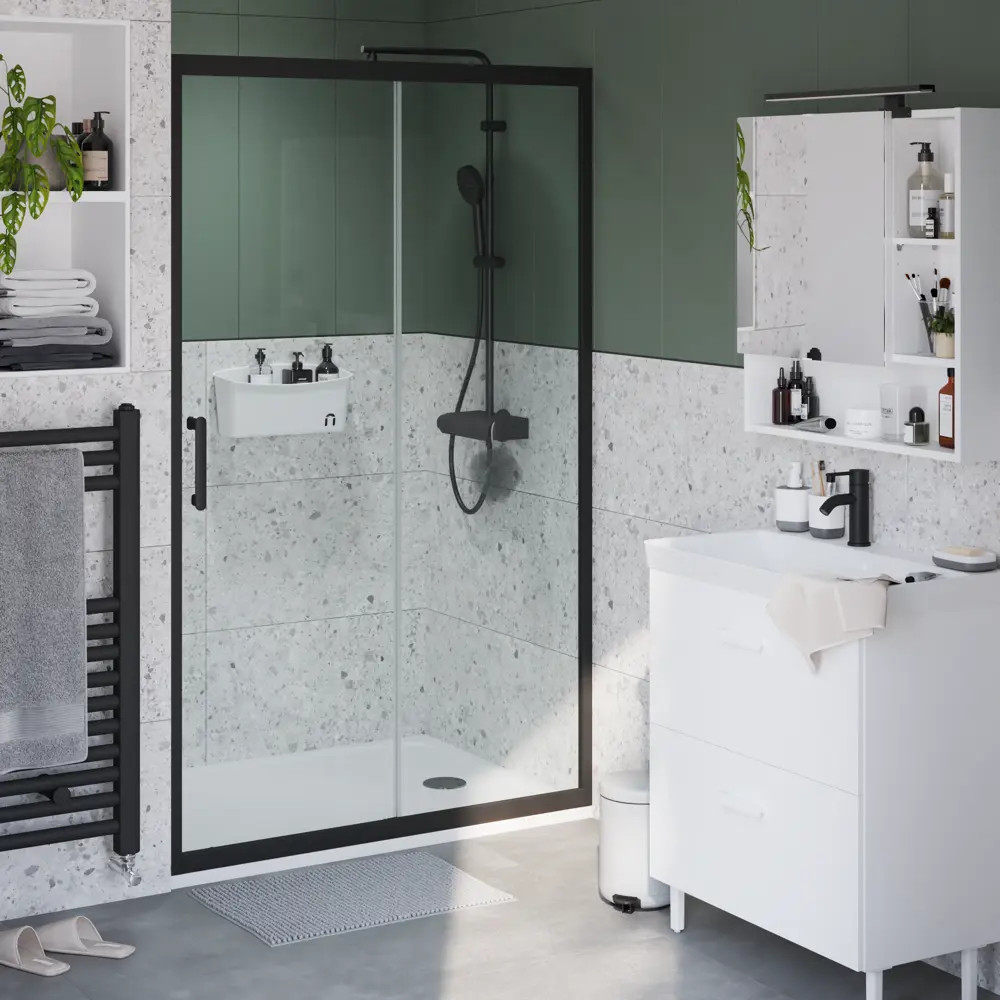 Комплект стекол для душевой двери Sensea Easy 110x190 см STLM-2013845 - Вид №25